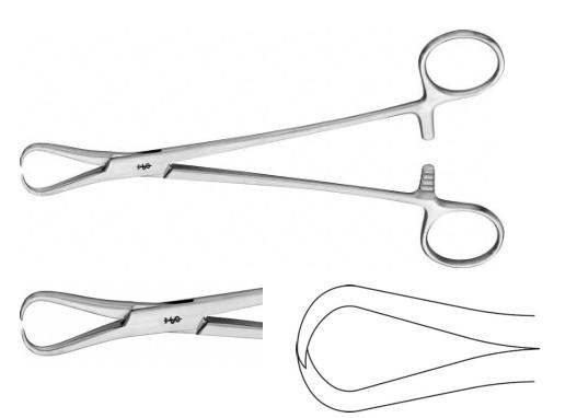 КОРНЦАНГ ЗАХОПЛЮЮЧИЙ АДЕЙР, ПРЯМИЙ, 190 ММ